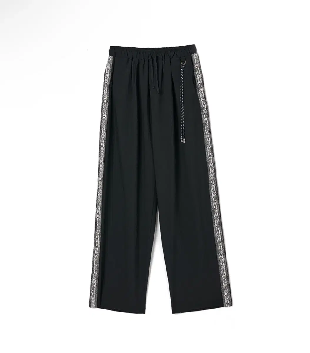 [ L ] DNSR (formerly DNSR) Ethnic Line Pants_Black