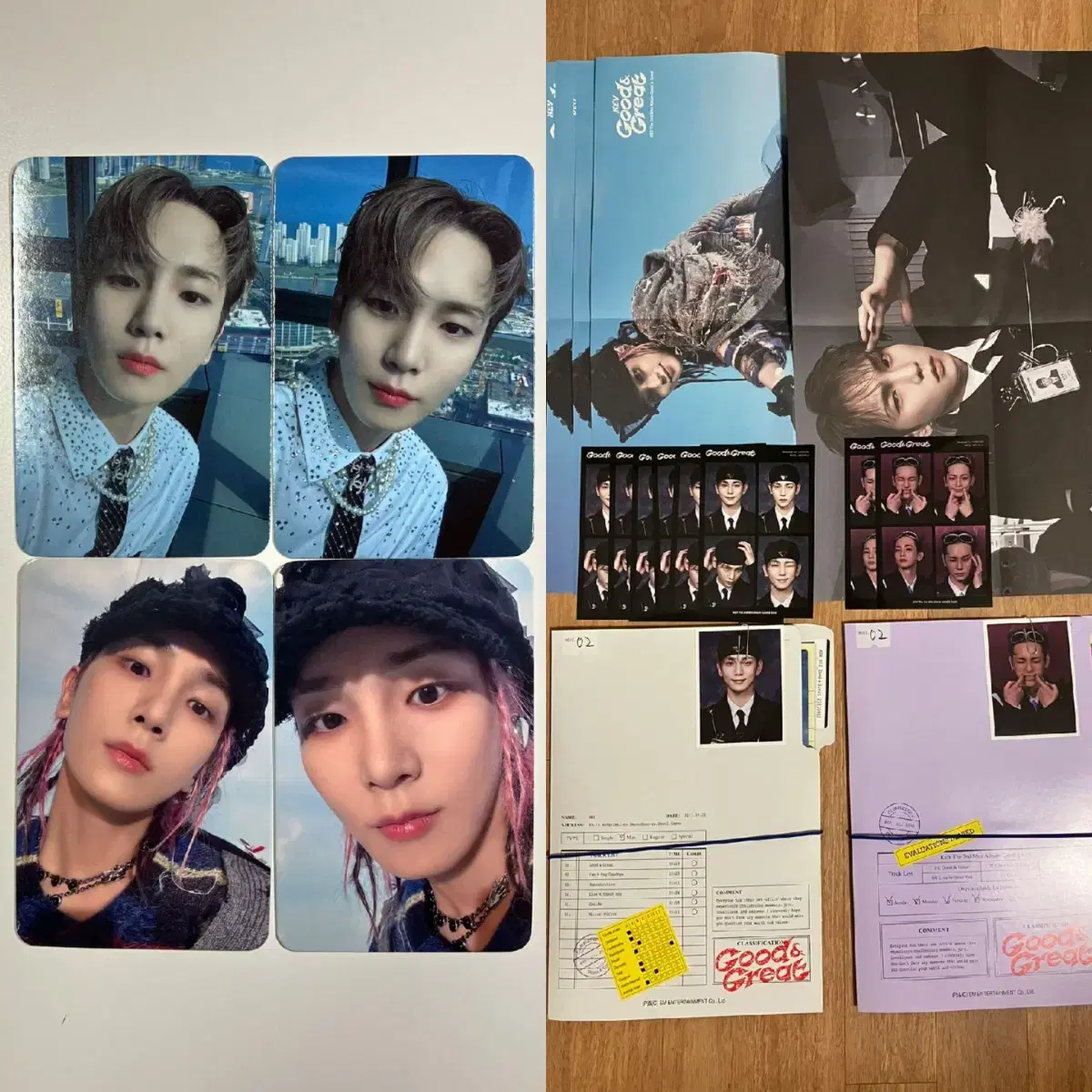 Shinee key Good&G unsealed album unreleased photocard photocard soundwave Apple Music