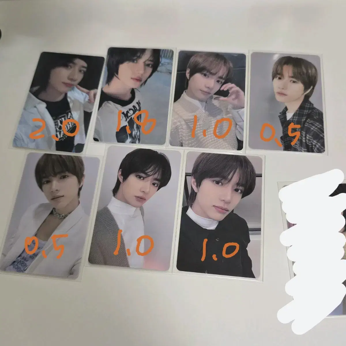 Beomgyu photocard ld luckydraw Frieze Jibijibi