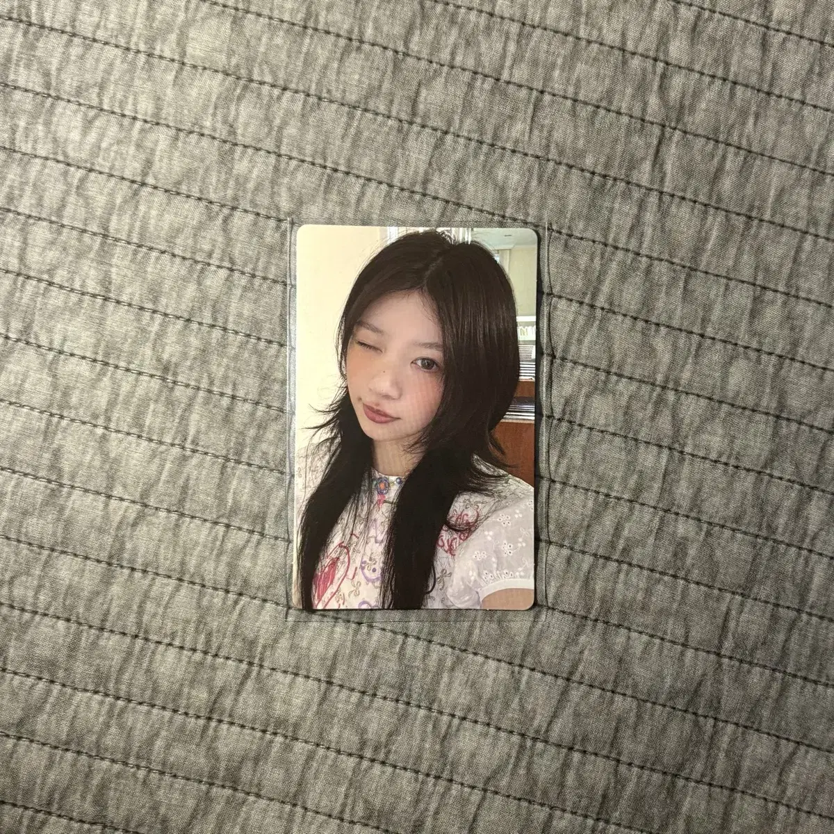 Eyelet Mocha Kakaotalk Gift preorder pre-order benefit unreleased photocard Photocard