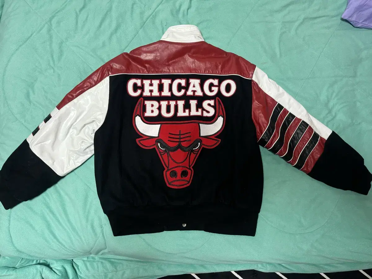 NBA Jeff Hamilton Leather Varsity Jacket