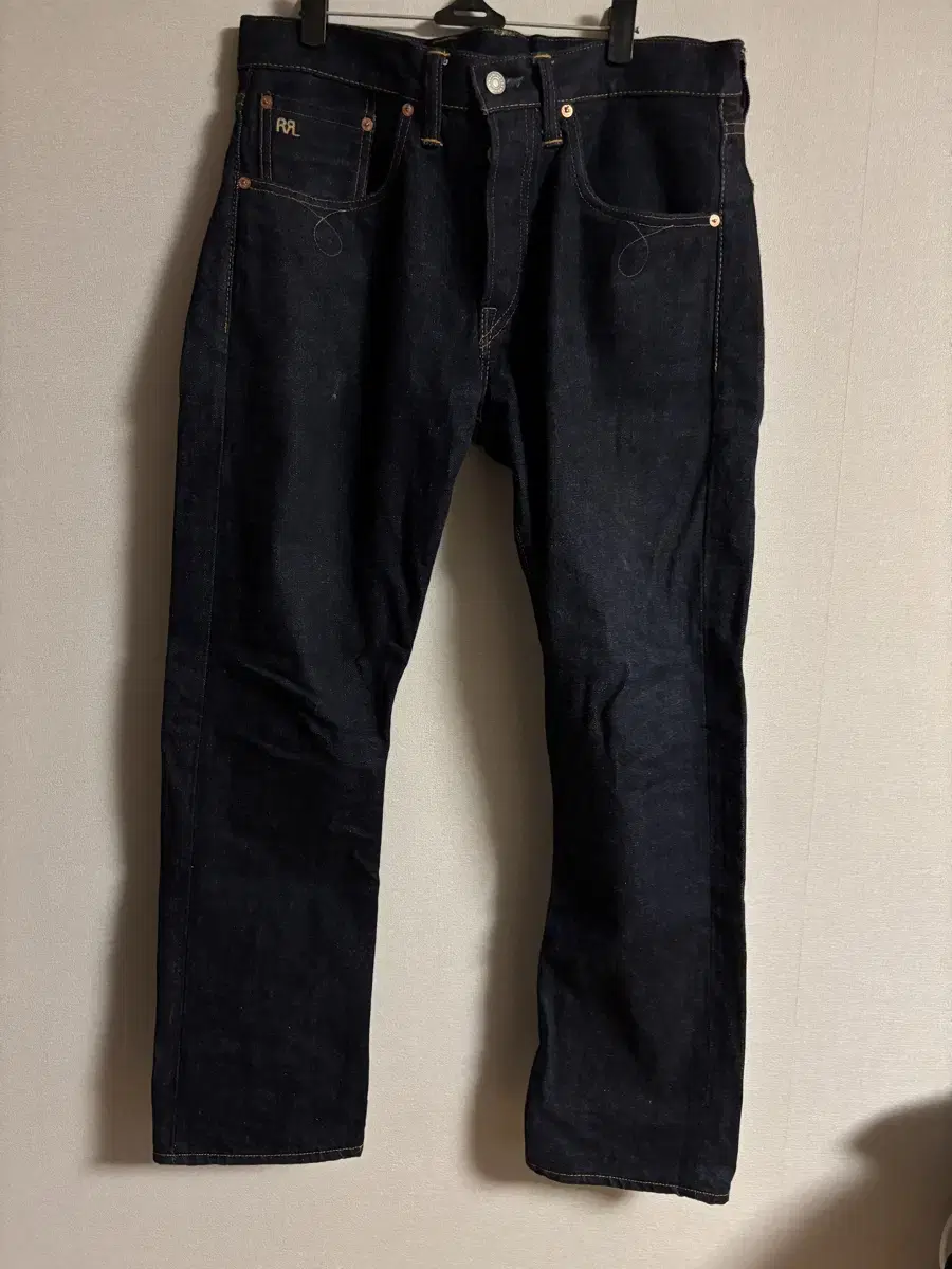 rrl boots cut denim 32x30