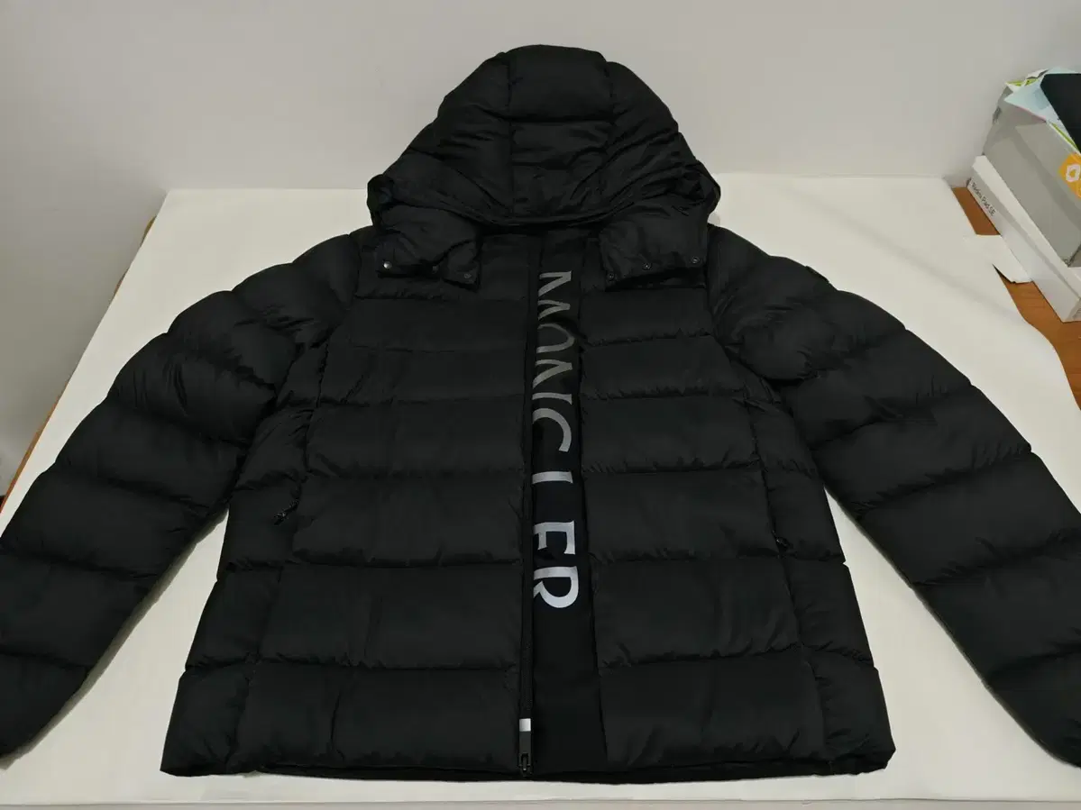 Moncler Men's Winter Black Hooded Jacket Padded