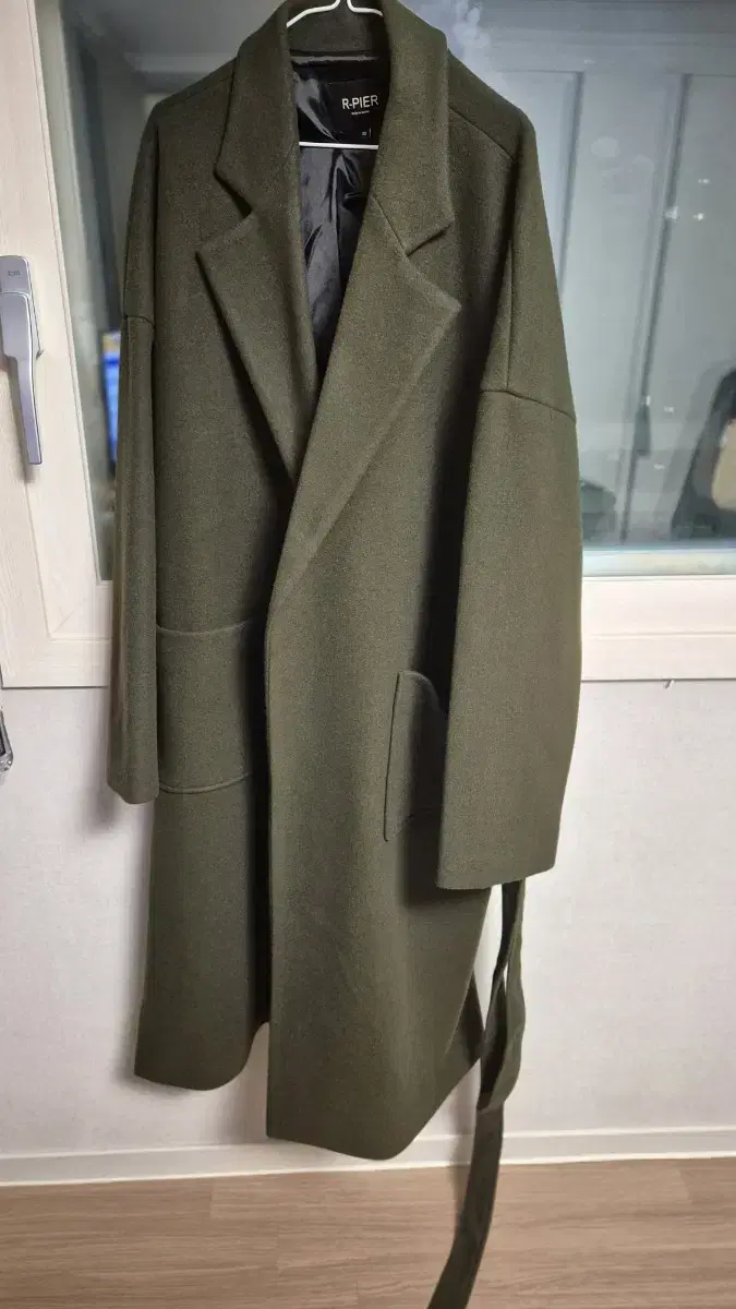 Ripier Men's Wool Coat Khaki 52 size (105-110) New