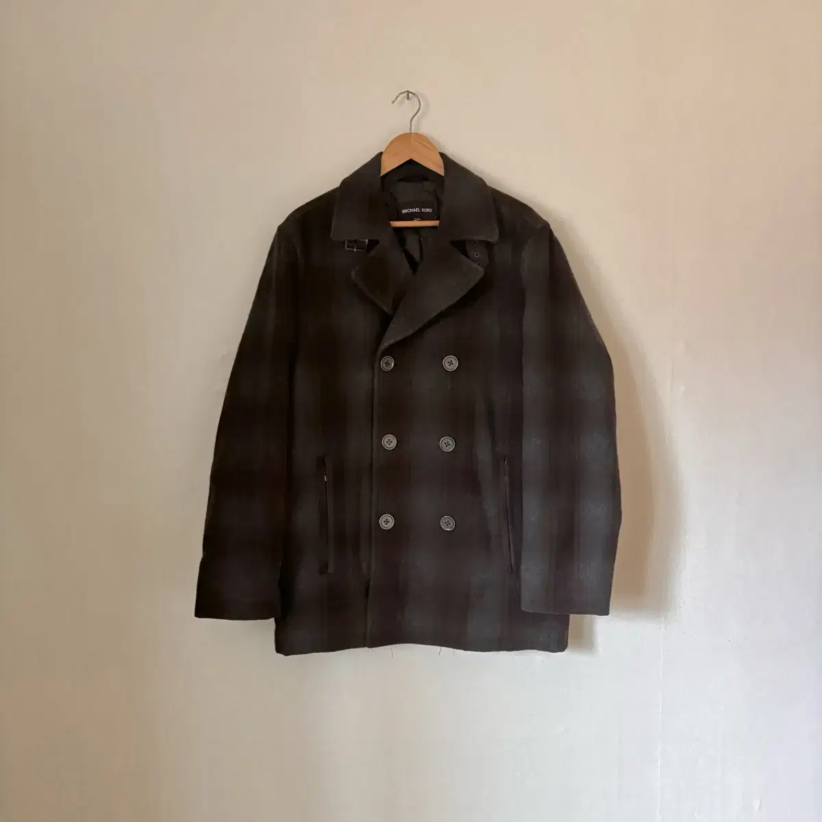 FW Michael Kors Genuine Double Coat 110 Big Size Check