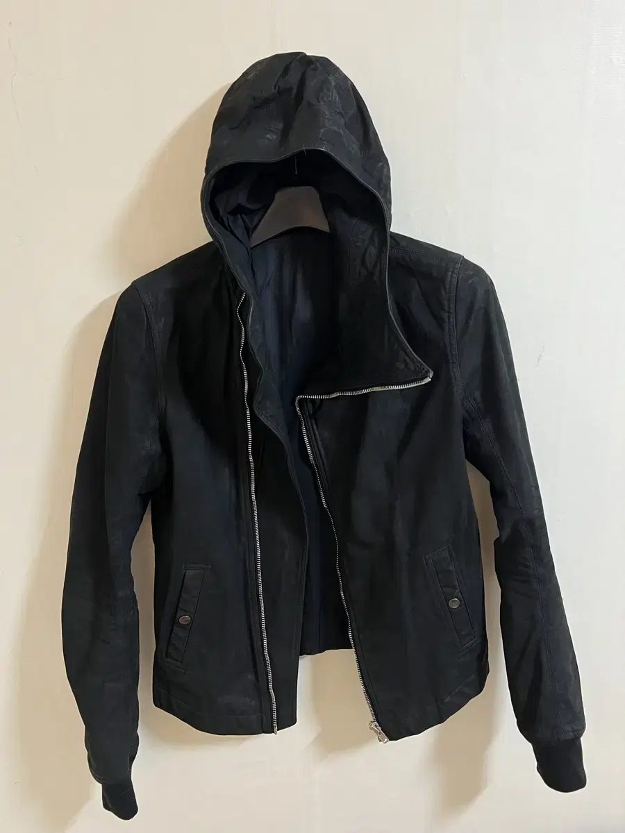 [50] Rick Owens Leather Jacket