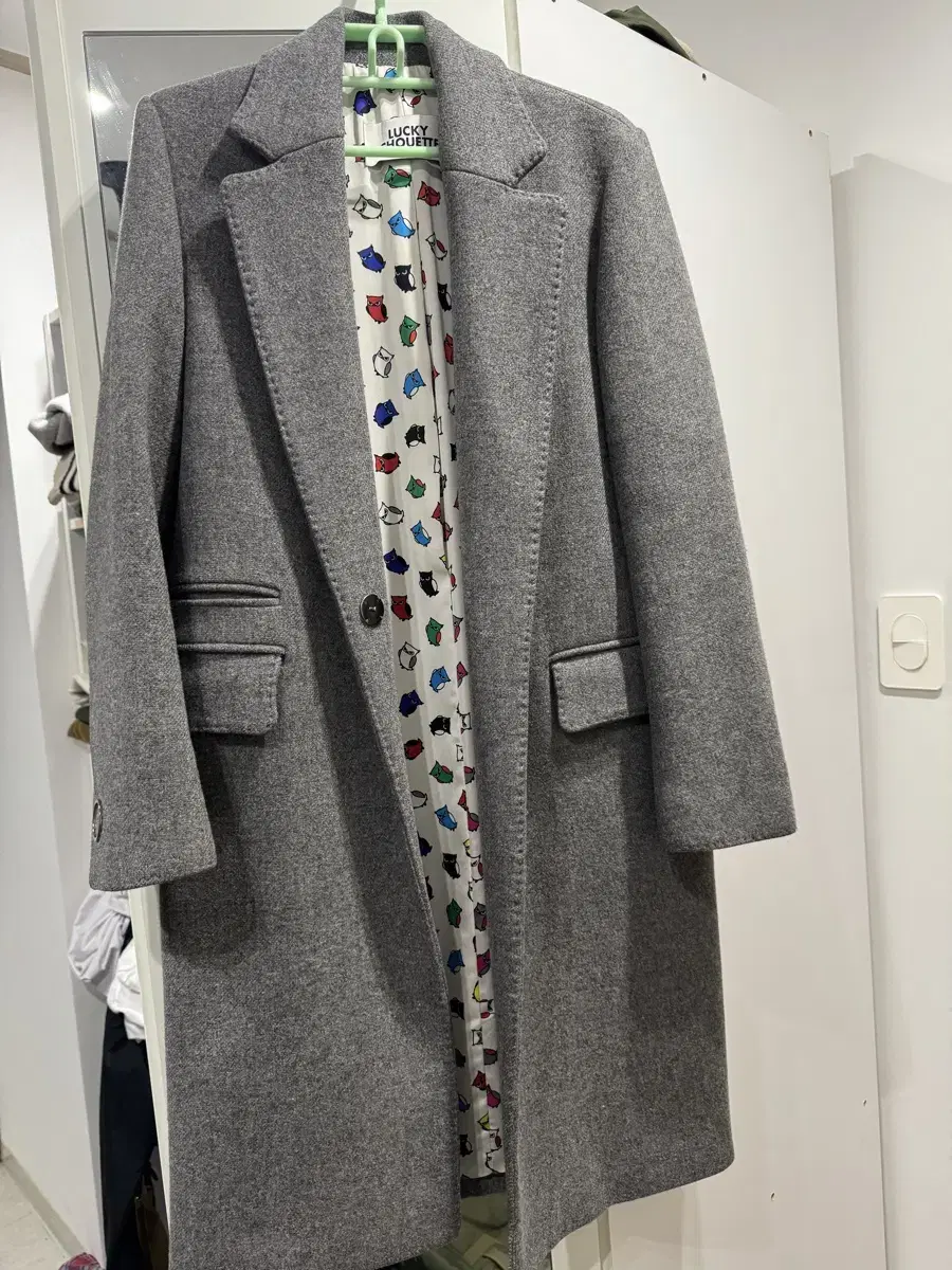 Lucky Chouette wool coat