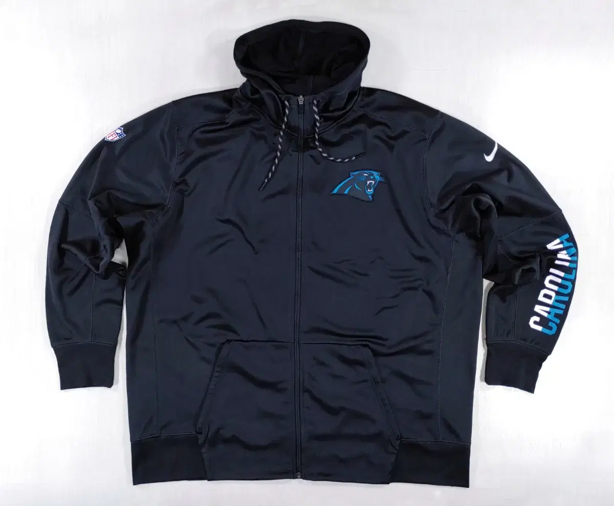 Nike NFL Carolina Panthers Hooded Zip-Up 3XL