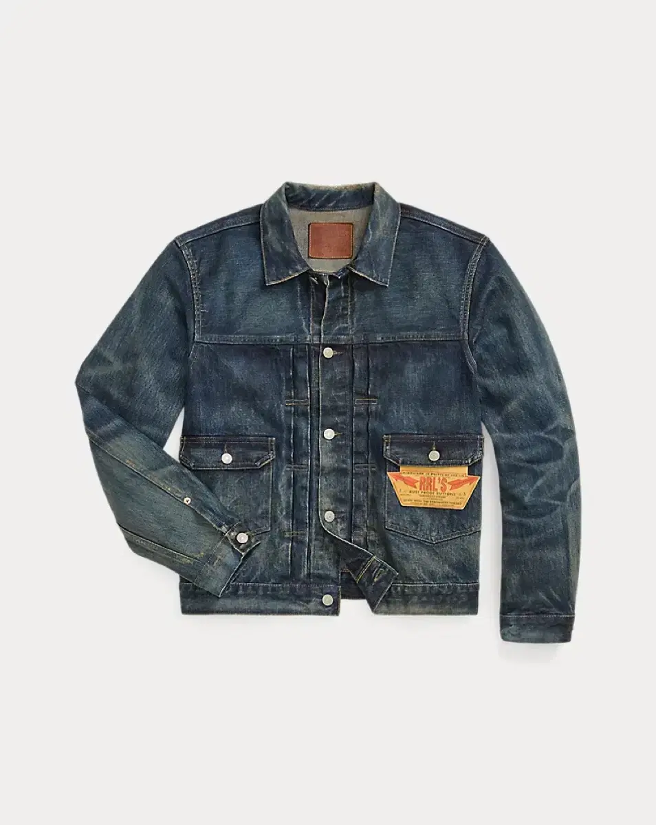 Season 24 RRL Double L Overdale Westview Denim Trucker Jacket S