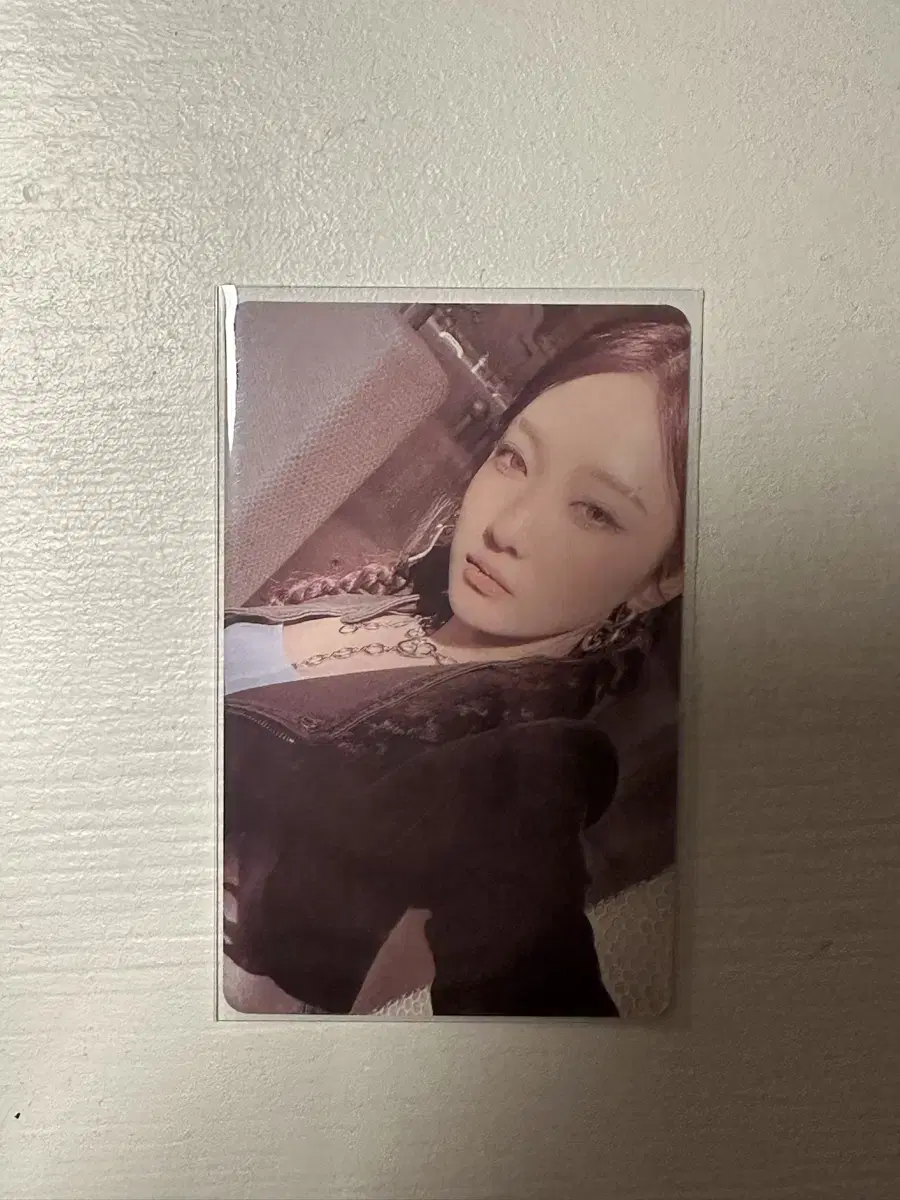 aespa ningning armageddon kms photocard