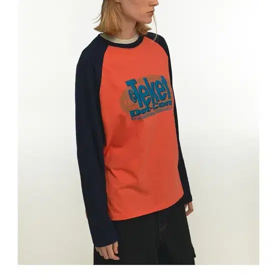 teket 롱슬리브 Doorbell L/S Tee Orange