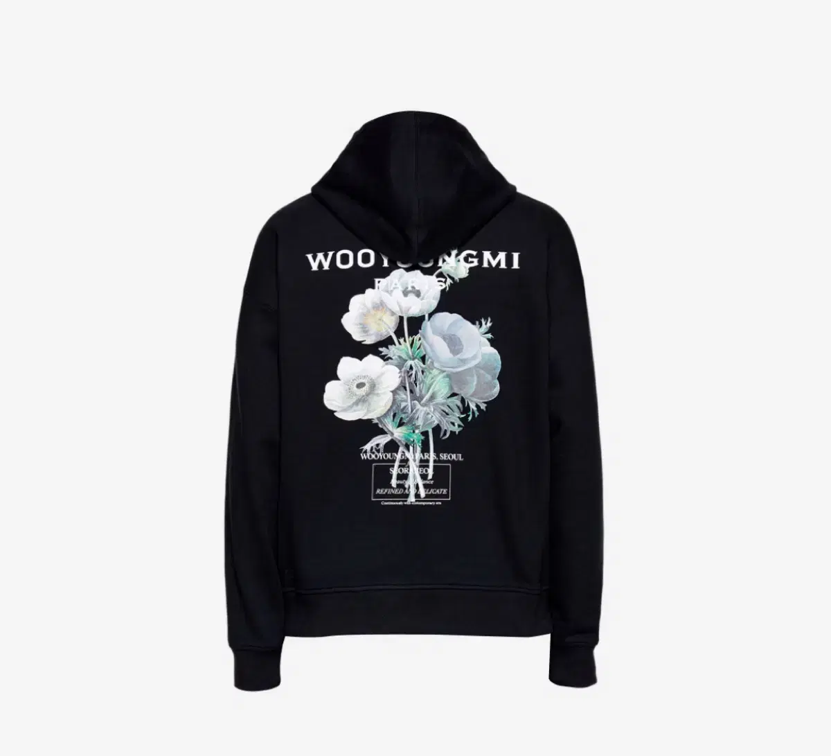 Wooyoungmi Flower hoodie size 48