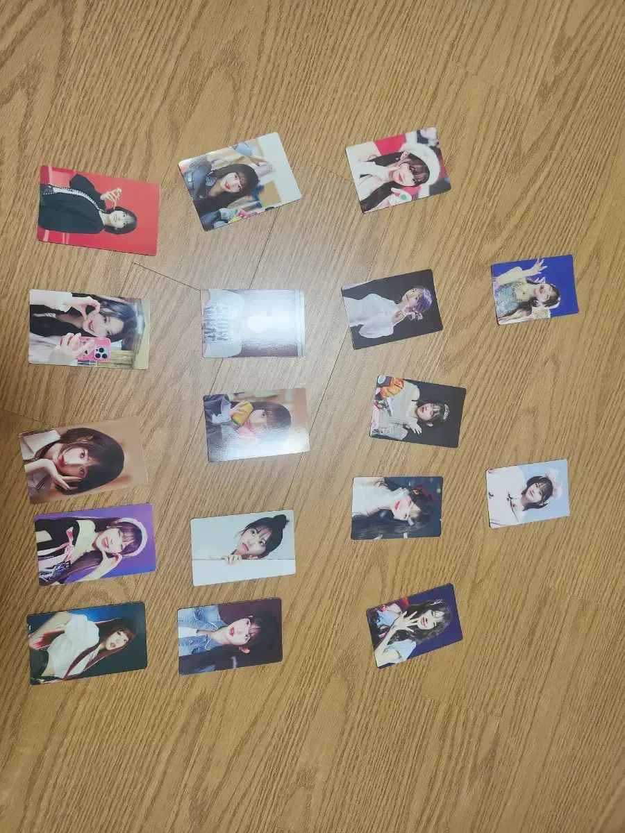 ive ahn yujin jang wonyoung 14 photocards