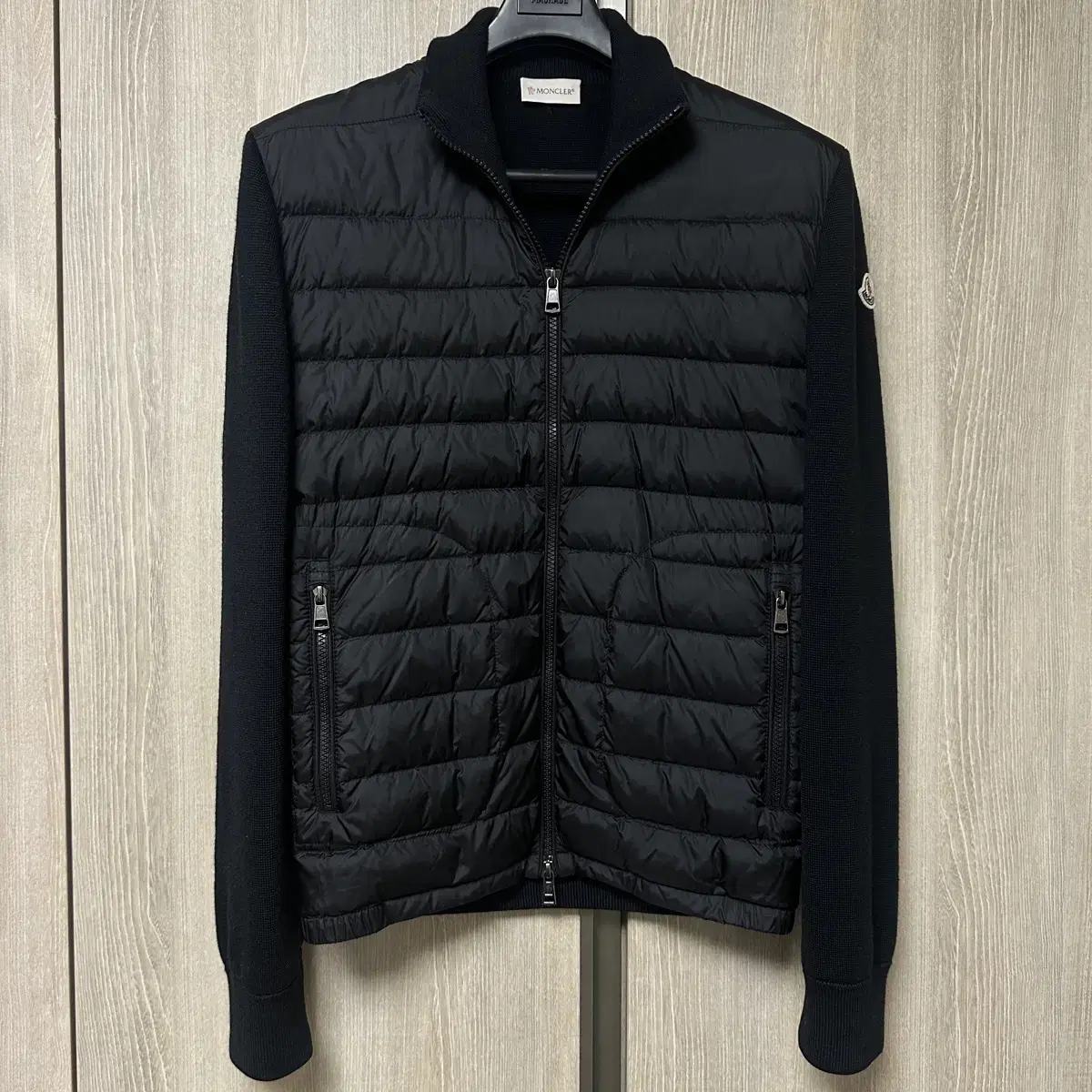 Moncler kim hyunwoo Knit padded M black