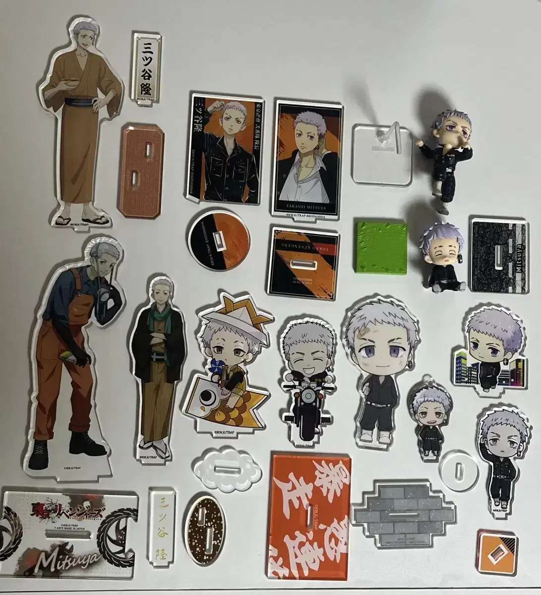 Bulk) Toriben Mitsuya Takashi Acrylic Stand Gacha Figure Goods