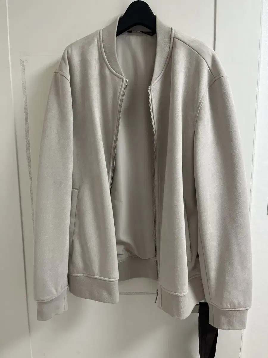 [NEW] Zara Suede Bomber Jacket