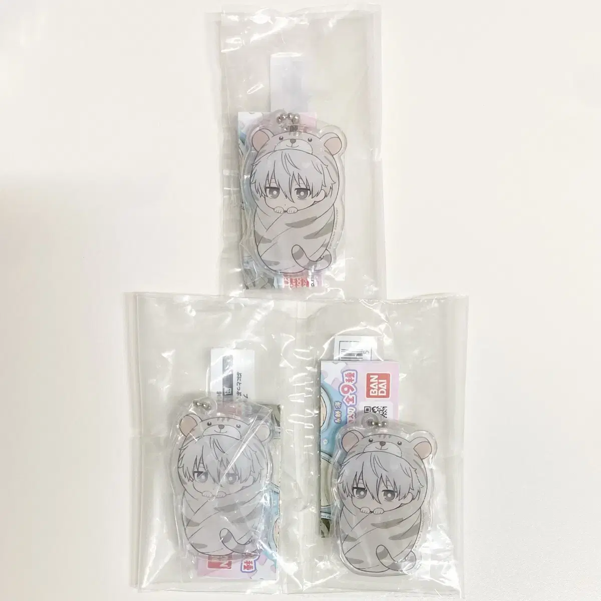 BLUELOCK Nagi Seishiro Okurumi Swaddling Bag Funitofu acrylic keyring Key Holder Gacha