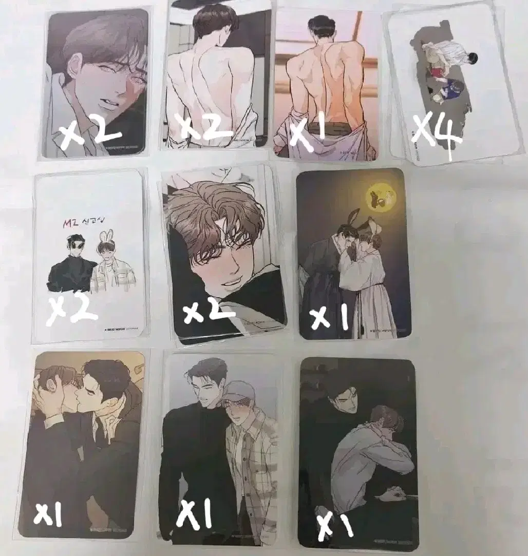 Visit Limited Run Moffon 17 photocards bulk WTS