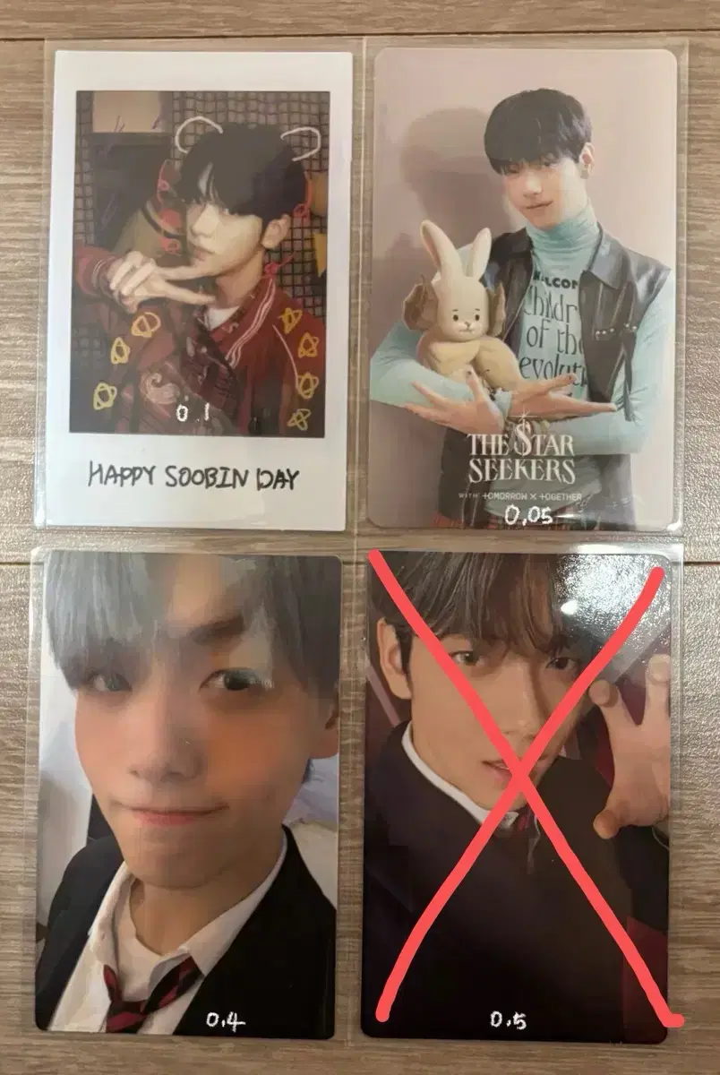 txt soobin photocard wts!