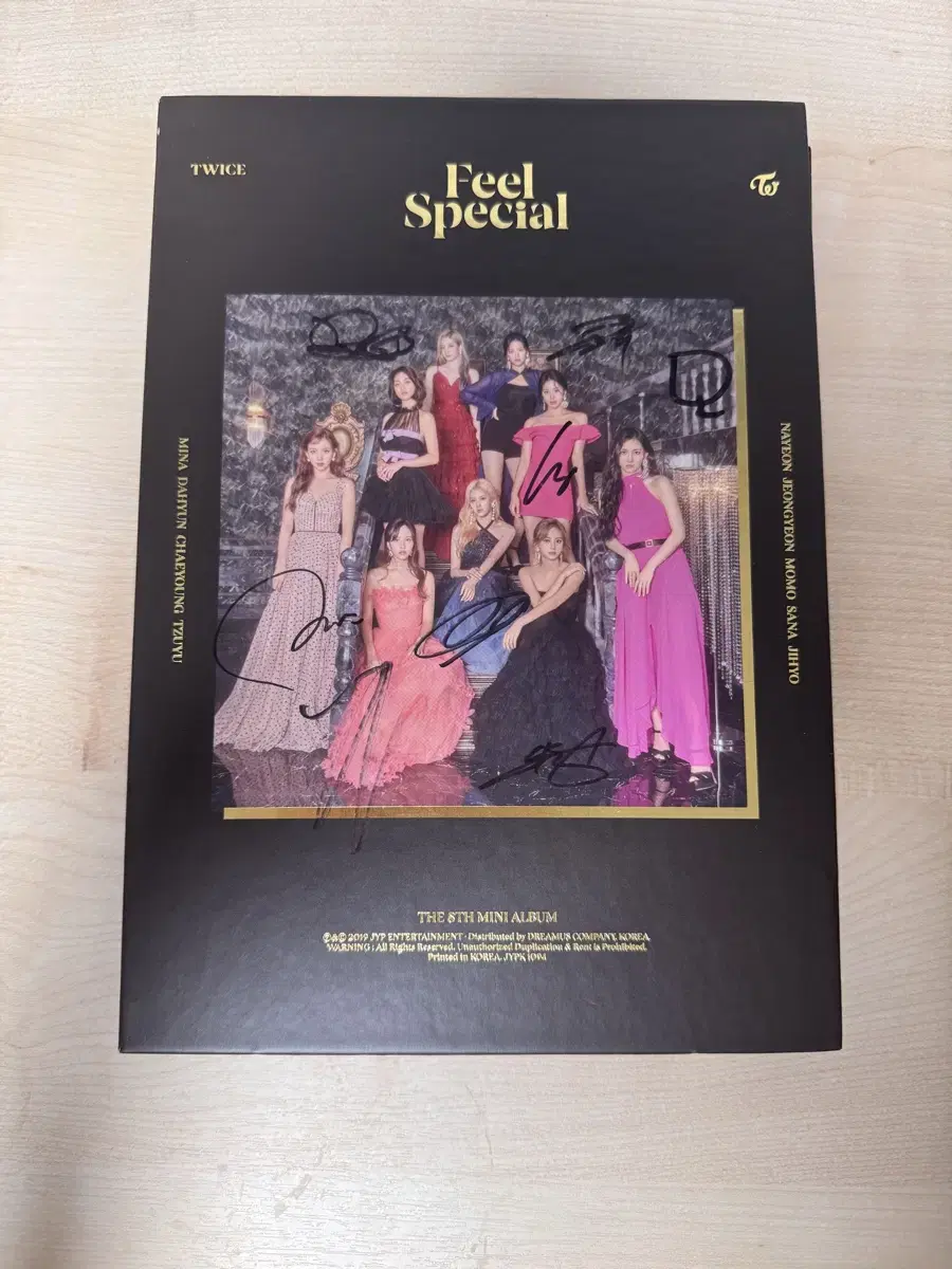 TWICE FEEL SPECIAL Written by Special sign album