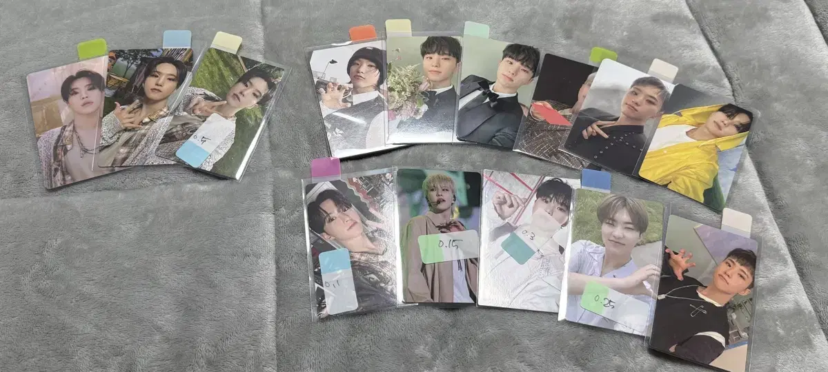 Seventeen photocard sells (hoshi,wonwoo,woozi)