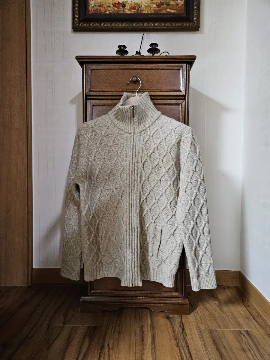 Knit Zip Cardigan