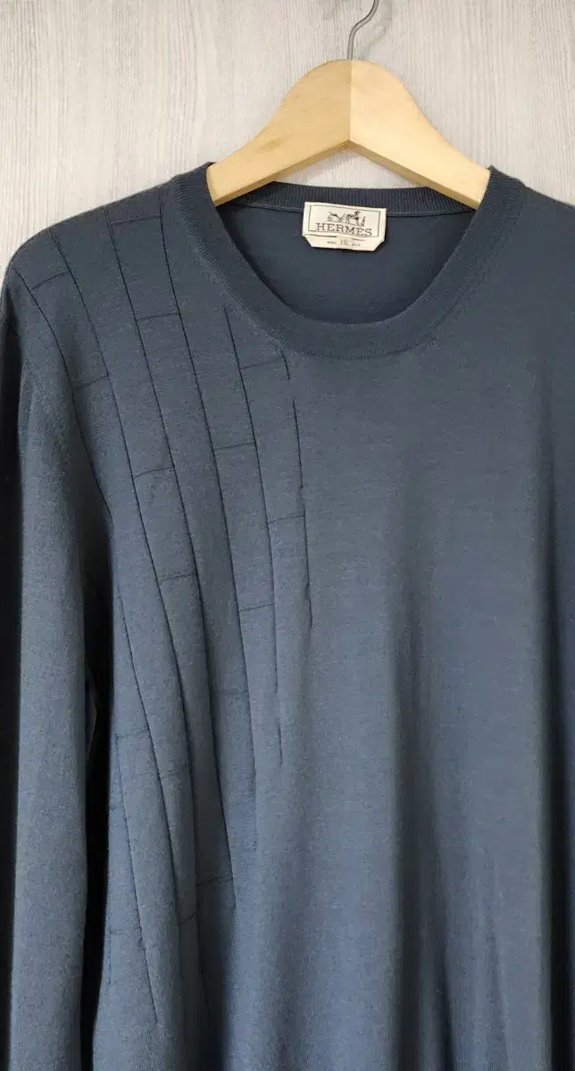 Hermès H logo knit