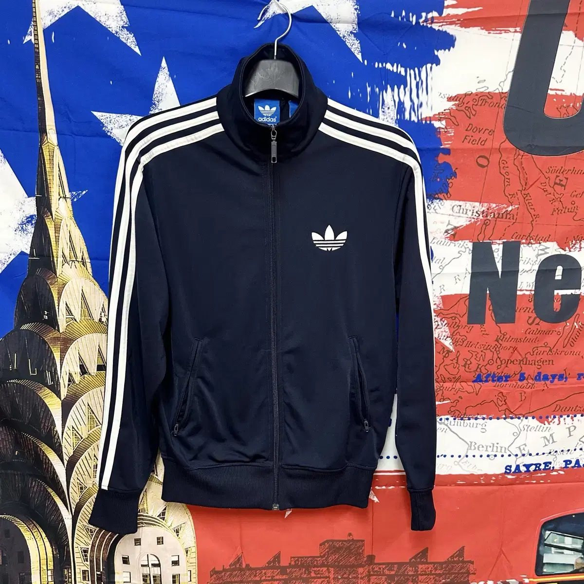 Adidas Navy FirebirdJersey Zip Ups90