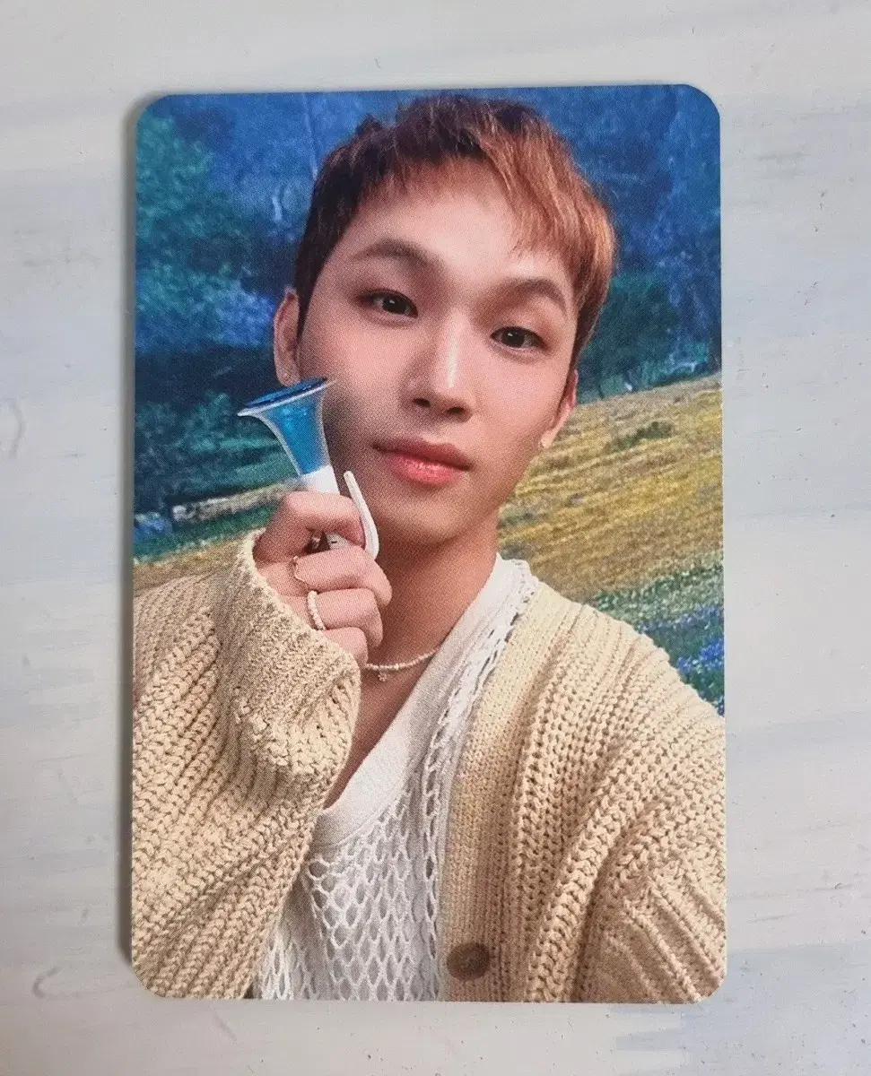 BTOB lim hyunsik Nabaram broadcast photocard (Lim Hyunsik's Nabaram workshop photocard)