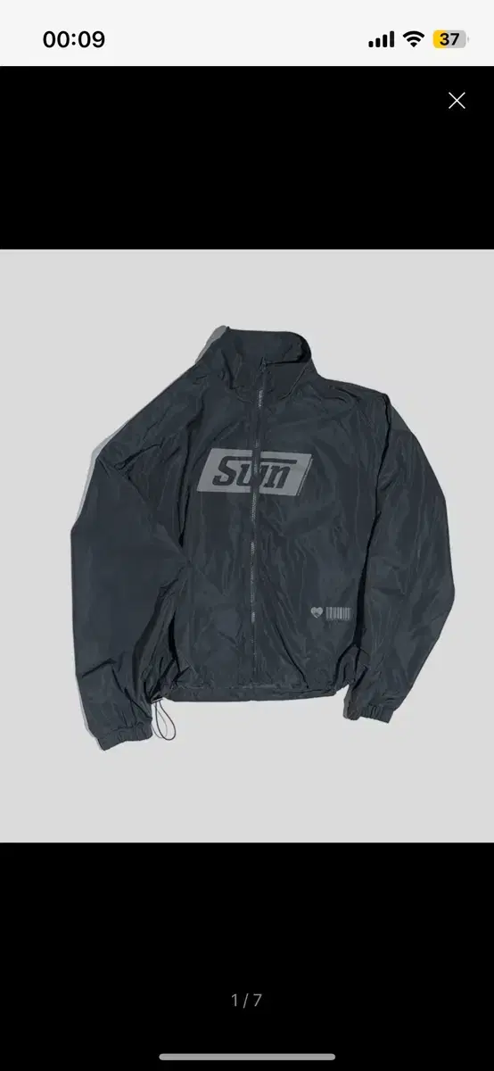 선데이후르츠마켓 RACING WINDBREAKER JACKET NAVY