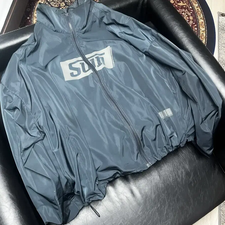 선데이후르츠마켓 RACING WINDBREAKER JACKET NAVY