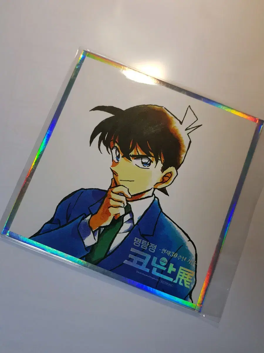 Detective Conan 30th Anniversary Exhibition pre-order benefit Shinichi Illustration Board