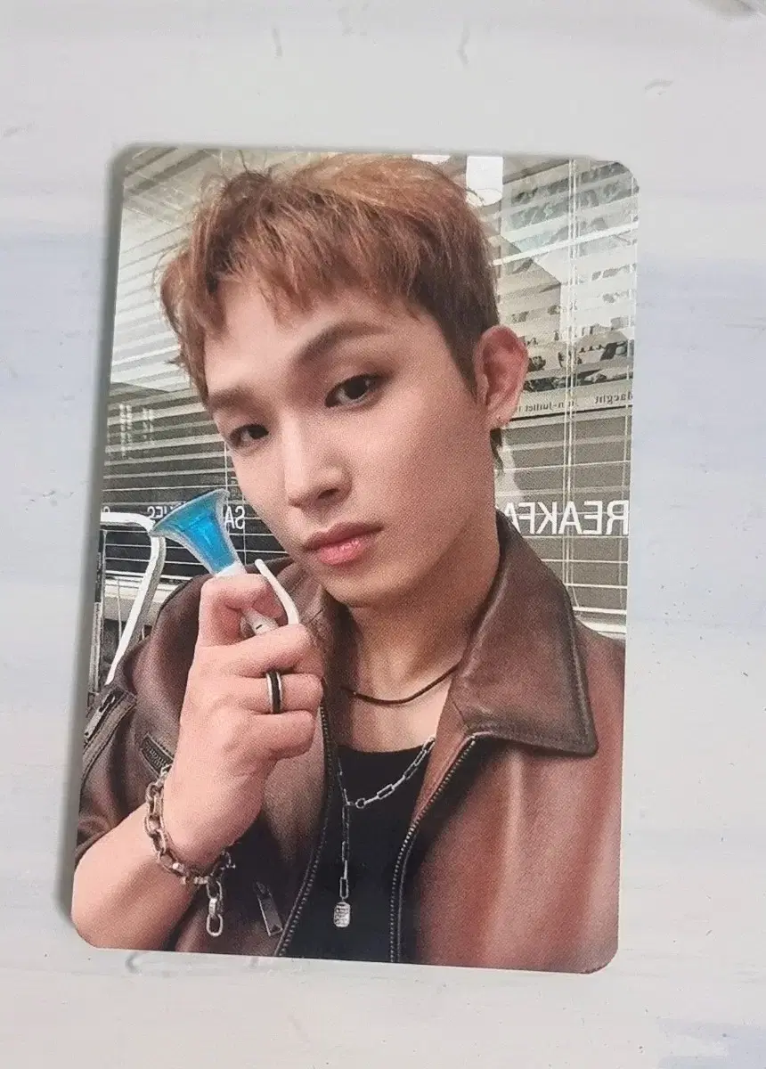 BTOB lim hyunsik Nabaram broadcast photocard (Lim Hyunsik's Nabaram workshop photocard)