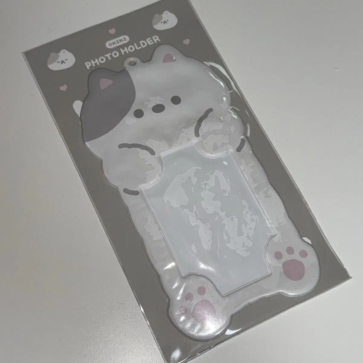 Cat photocard holder