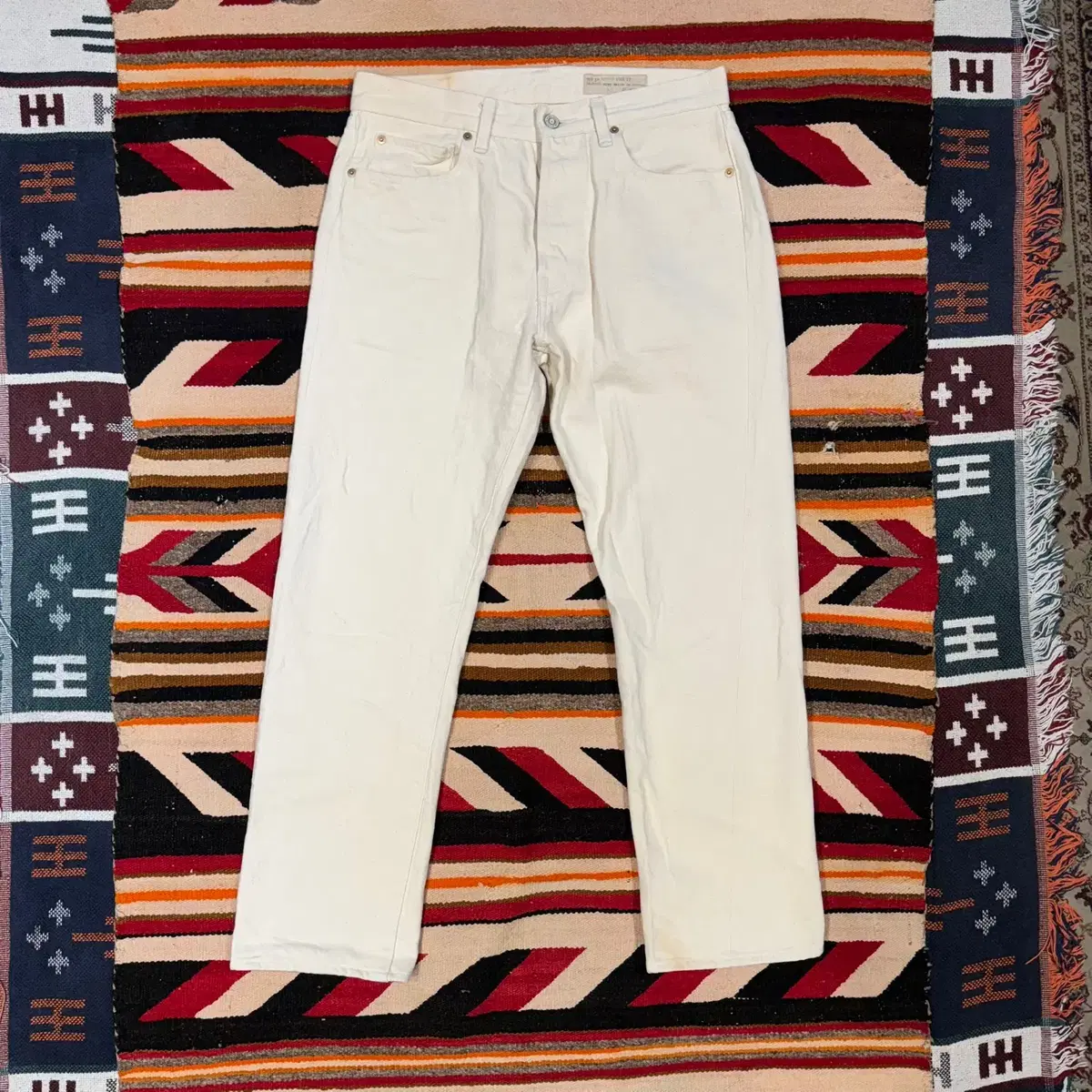 Bonkura White Denim Pants (33)