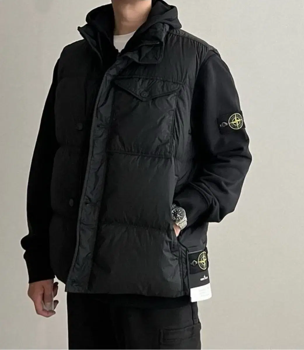 Stone Island / FW24 Crinkle Wrap Padded Vest