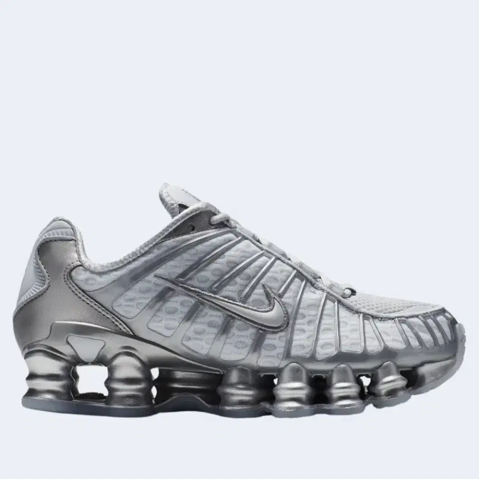 (W) Nike Shox TL 퓨어 플래티넘 앤 메탈릭 실버 270