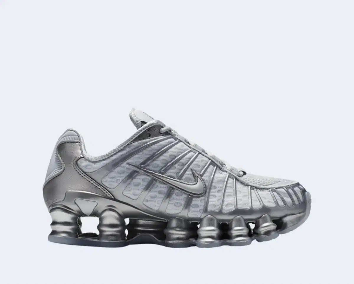 (W) Nike Shox TL 퓨어 플래티넘 앤 메탈릭 실버 270