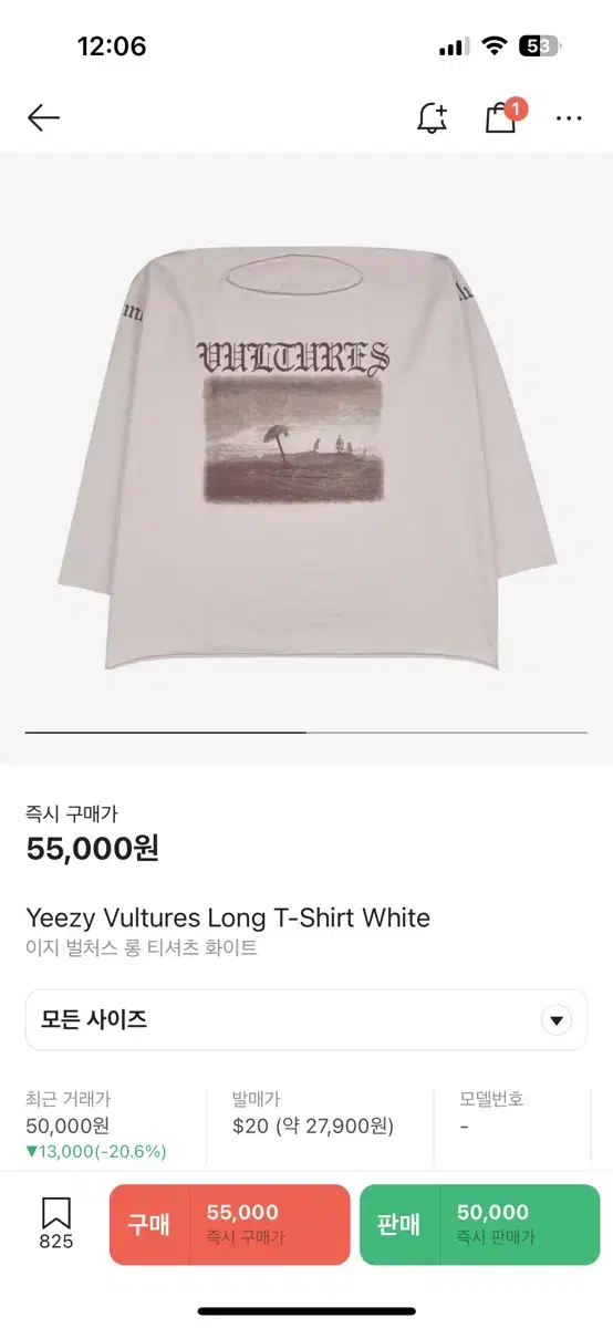 Vultures Long T-Shirt Long Sleeve