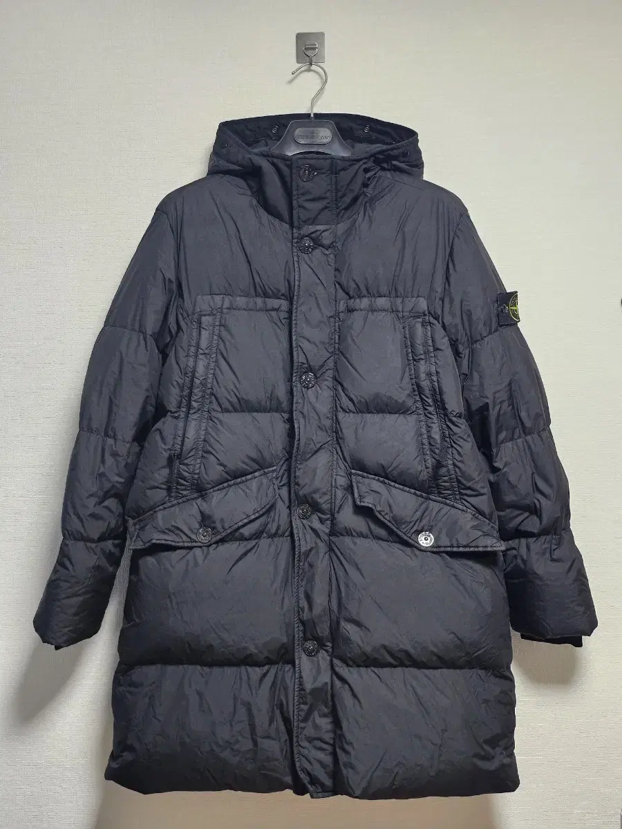 Stone Island Long Puffer 20fw Black M (Please check contents)