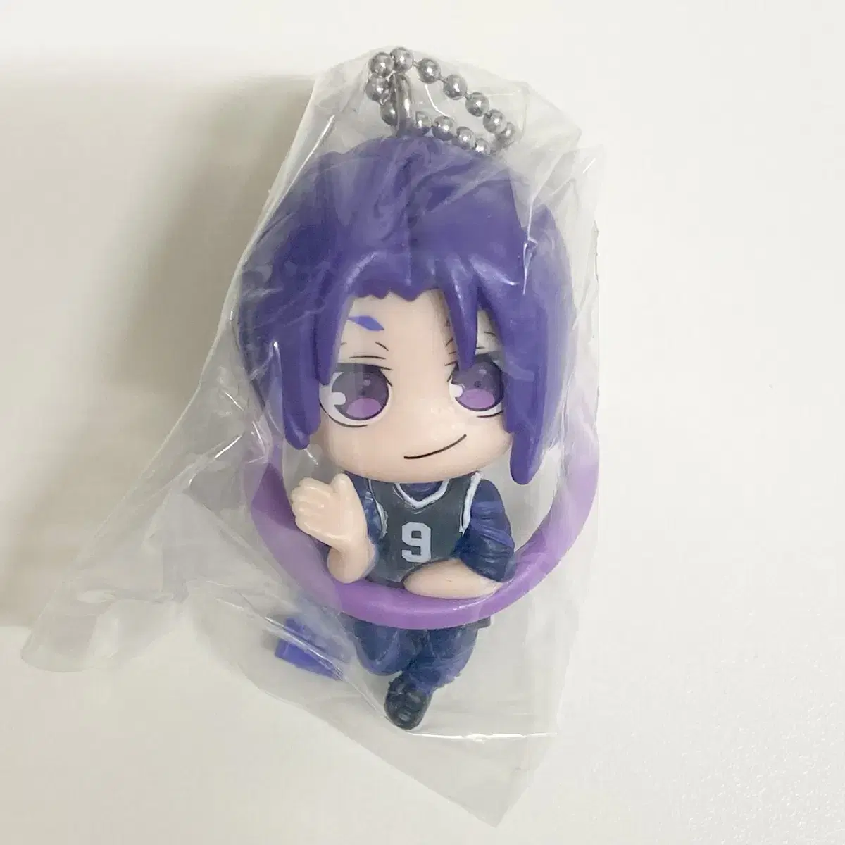 BLUELOCK Mikage Leo Gonnichiwa Figures Gacha keyring Keychain