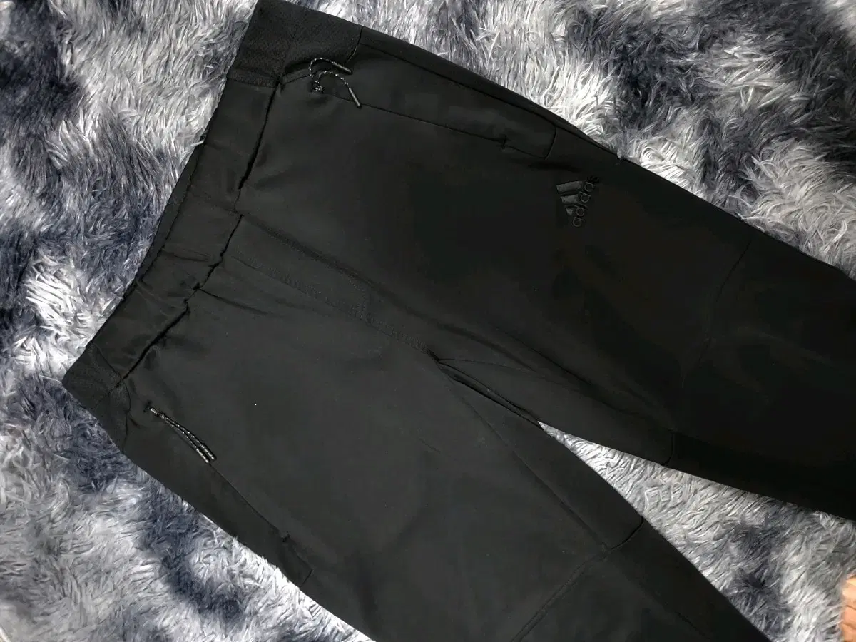 Adidas Black Logo Jogger Pants