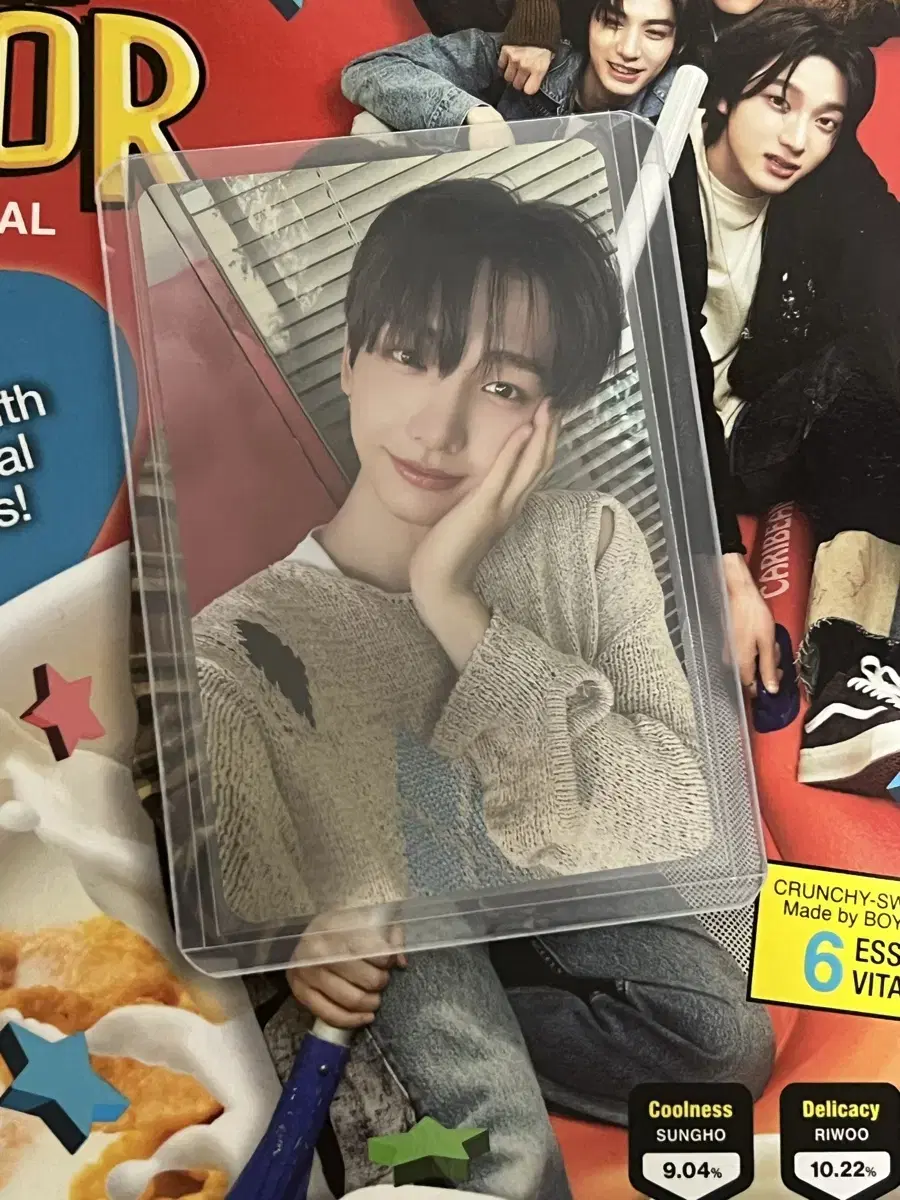 boynextdoor myung jaehyun seasons greetings photocard boynextdoor