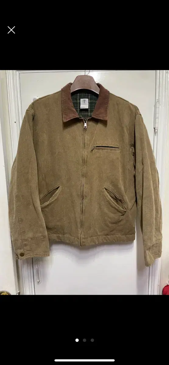 Vintage Work Jacket Brown XL 100-105