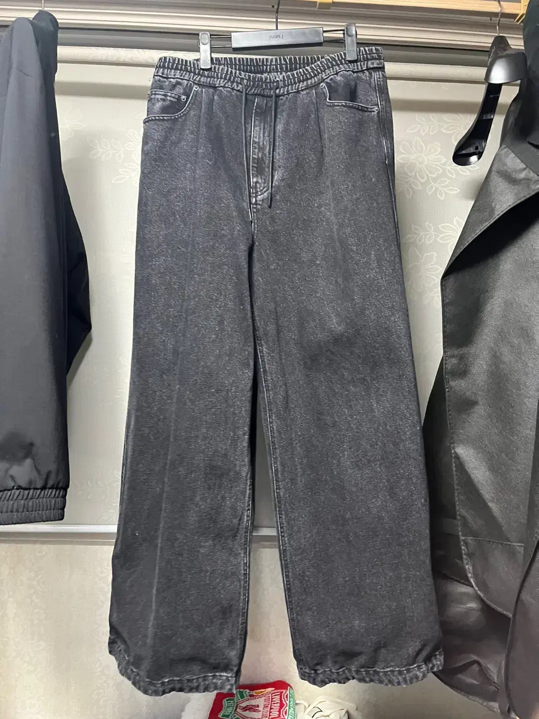 [48] Junji 23FW One Tuck Wide Denim