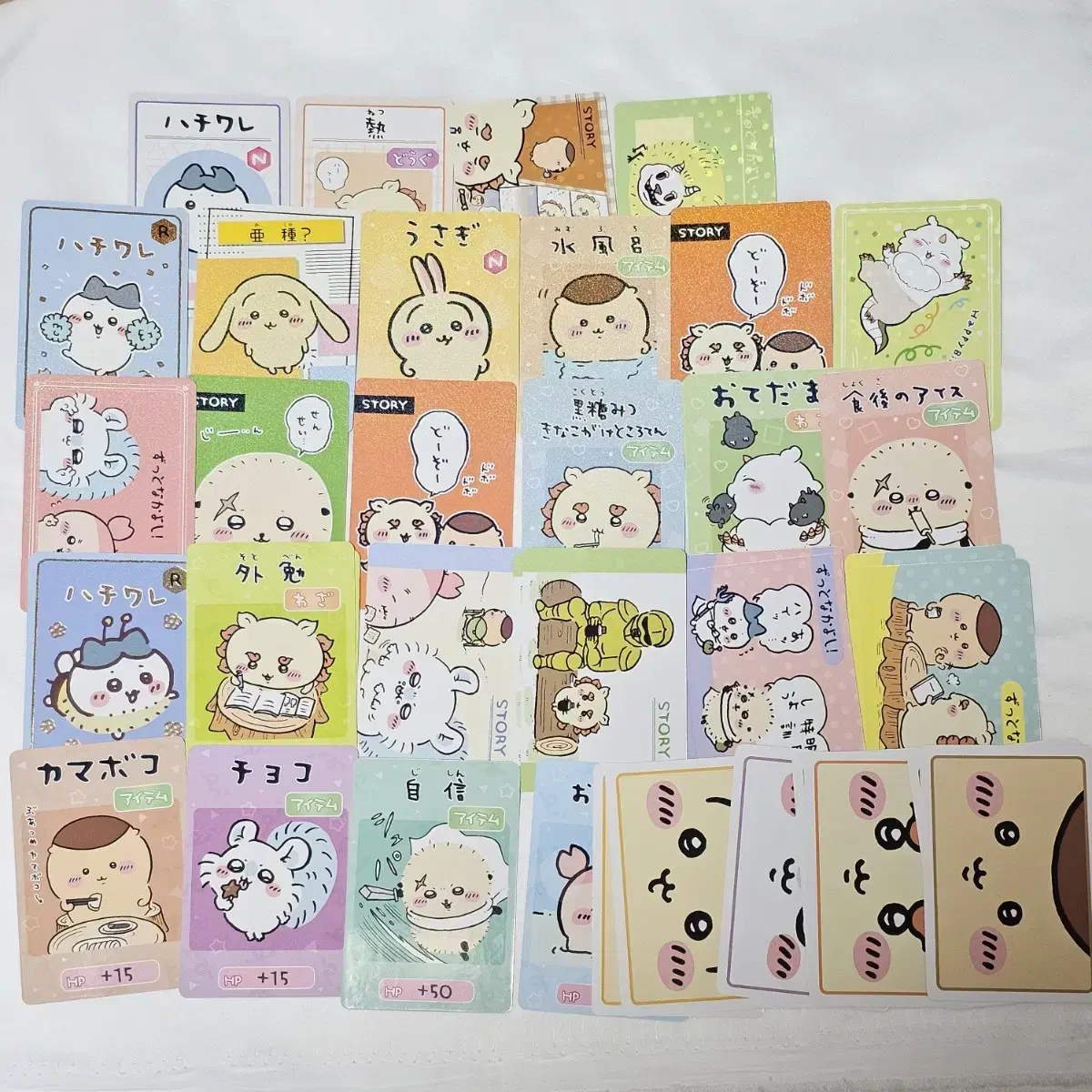 Chiikawa Gumi kard 4th, 5th, 6th Rare Hachiware Momonga Shisa Anoko