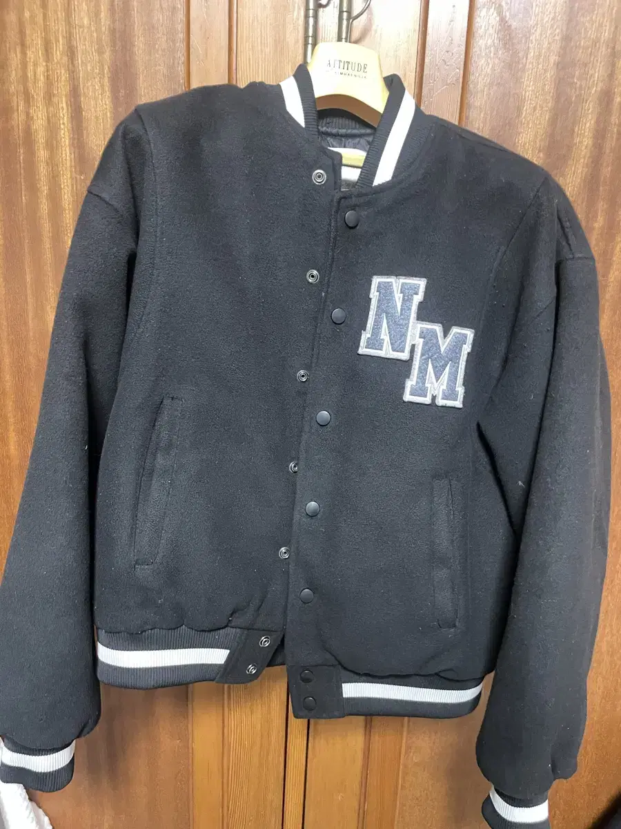 No Manual Varsity Jacket size M