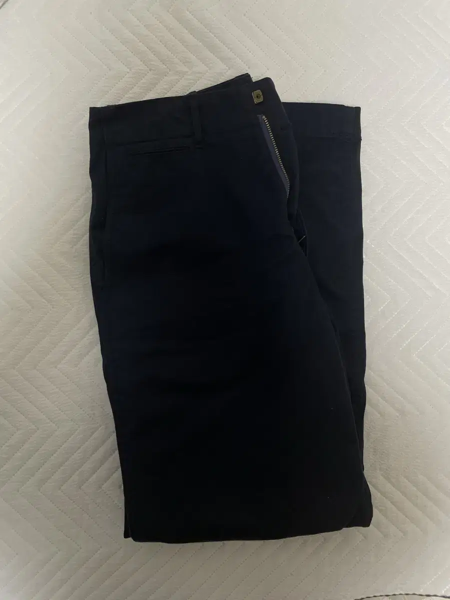 Nanamika Wide Chino Pants Navy