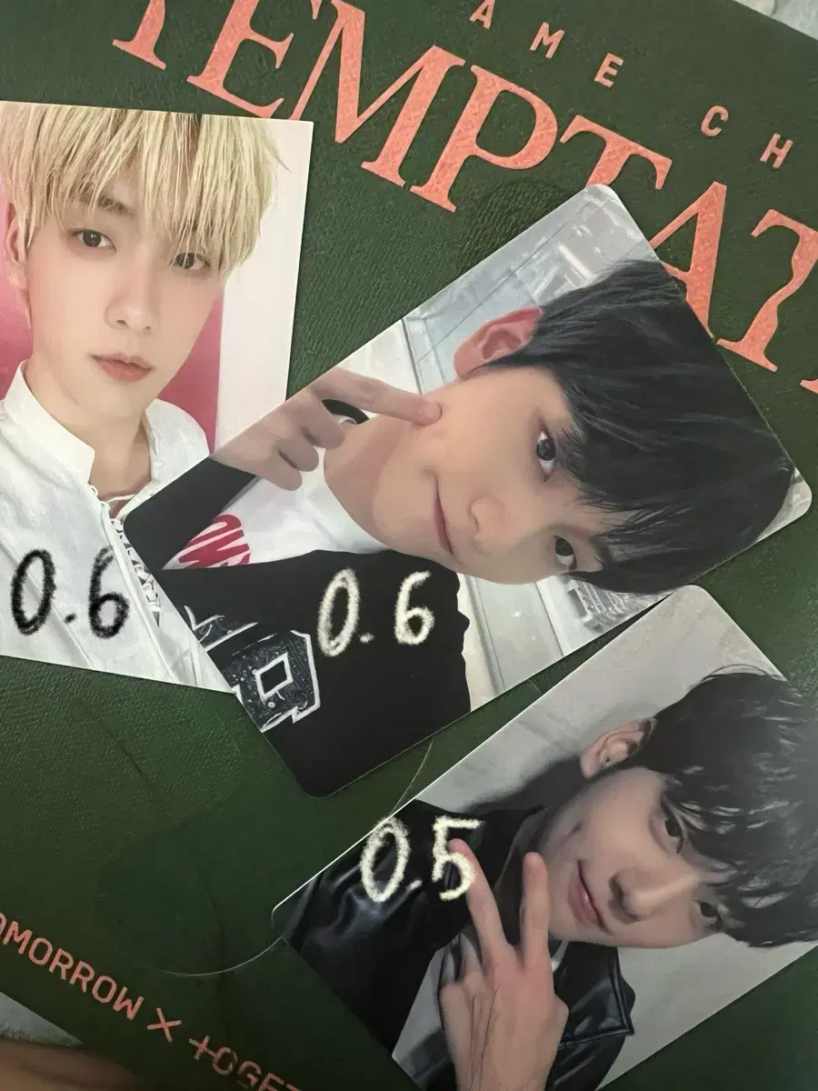 Tomorrow X Together choi soobin photocard wts Sweetcon with muu txt Tuvitu Yeonjun