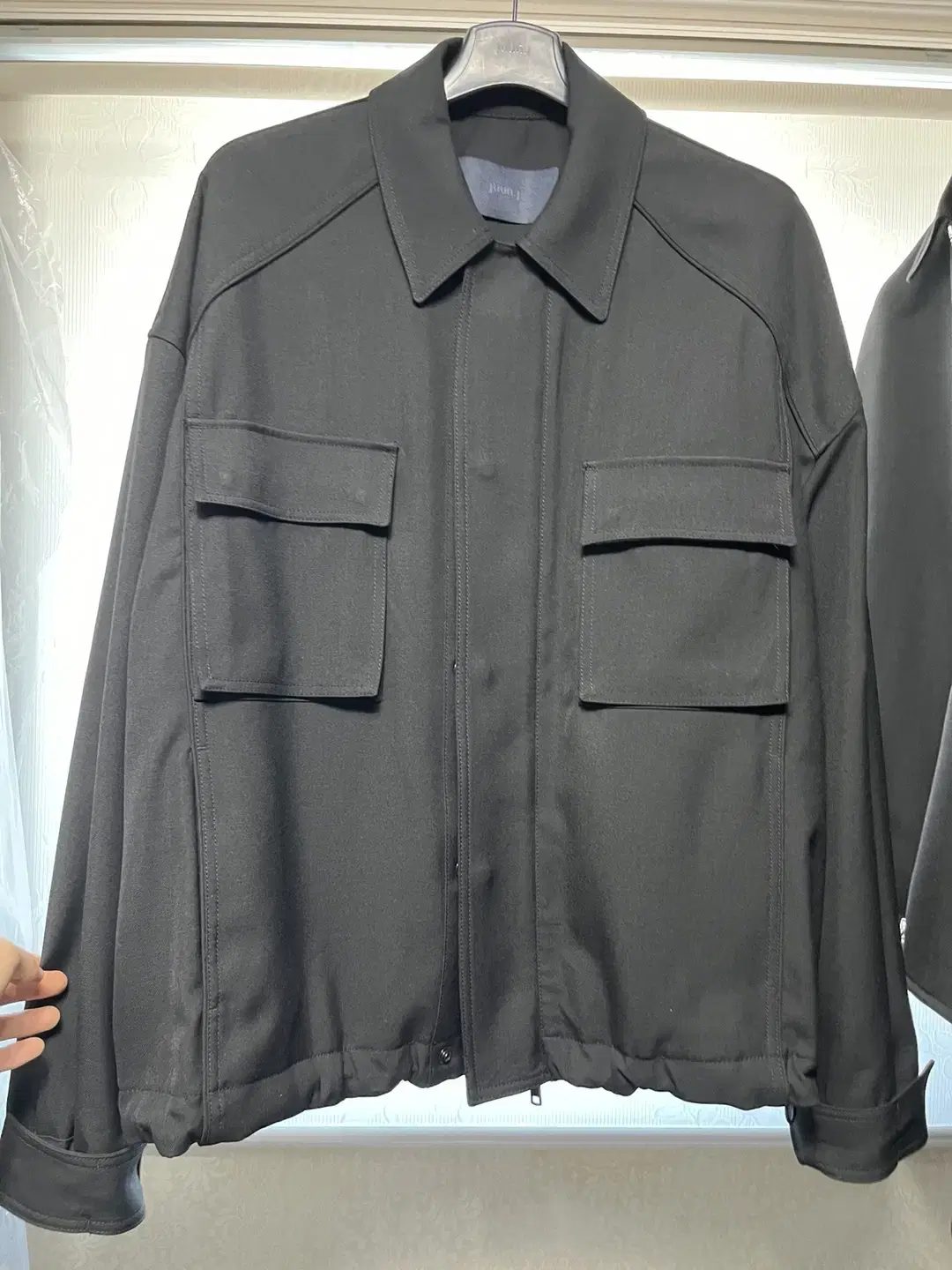 [50] Junji Wool Badgerdine Shirt